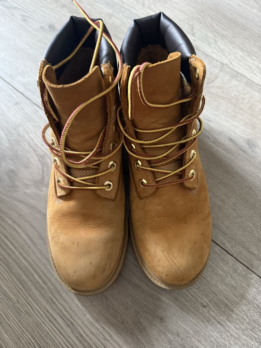 Buty skorzane marki Timberland rozmiar 37