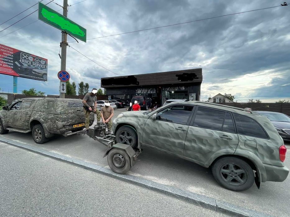 Евакуатор Подкат. Модернизирован под ЗСУ. Незаменим на фронте