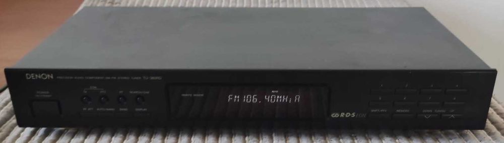 Sintonizador Rádio Denon TU-380RD AM/FM Stereo Tuner Hi-Fi (Impecável)