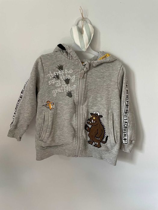 bluza chłopięca na zamek grufffalo TU 1,5-2  lata 86-92