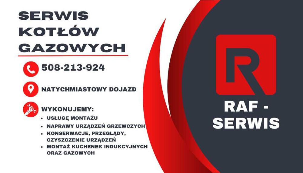 Serwis kotłów gazowych, przeglądy, naprawy, wymiana pieców gazowych. Piotrków Trybunalski