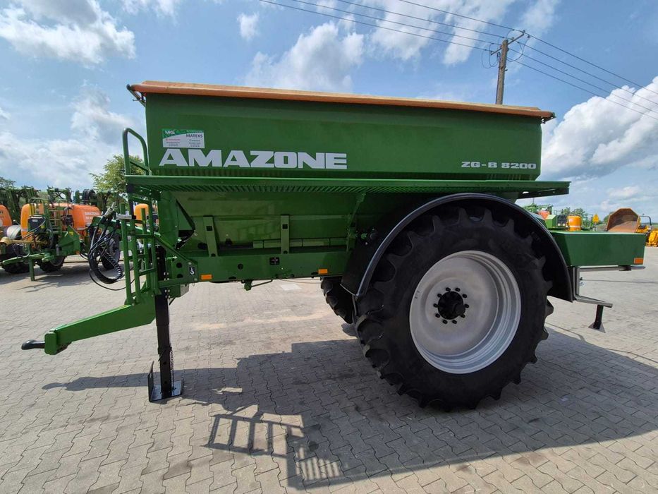 Rozsiewacz Amazone ZG-B 8200 Ultra Hydro 24-48m 2014r Waga GPS