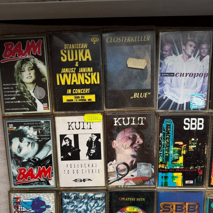 Kasety Audio Kolekcja Kult, SBB i inne 23 szt