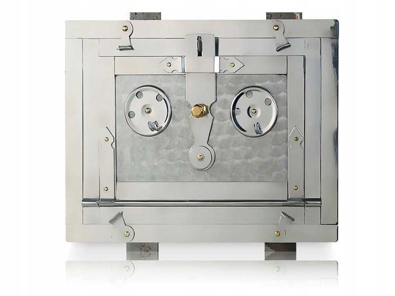 Piekarnik czarny/chromonik stalowy do kuchni kaflowej duchówka bradura