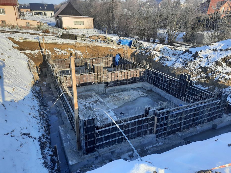 Usługi Budowlane - Budowa Domów - Żelbety