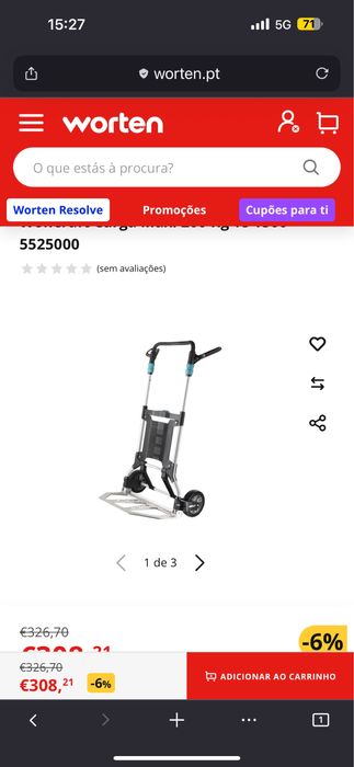 Wolfcraft ts 1500 Bom Estado