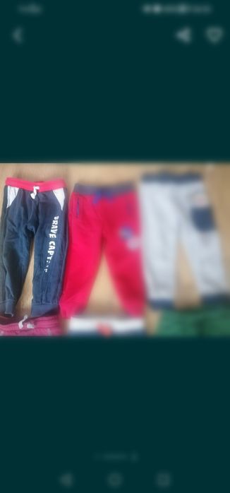 Spodnie, dresy chłopięce