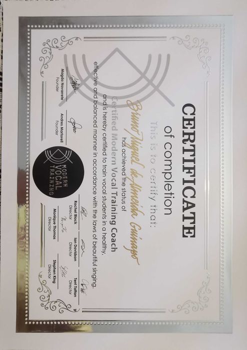 Aulas de canto, Public Speaking ou comunicação