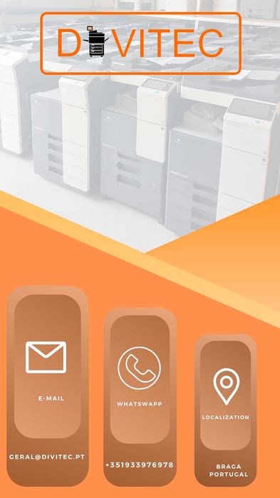 Impressora Konica Minolta C250i / C300i - NOVA GERAÇÃO A PREÇOS BAIXOS