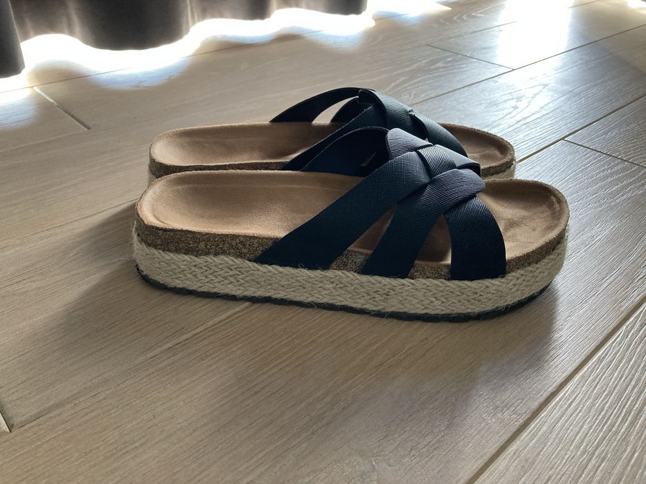 Klapki espadryle roz. 39