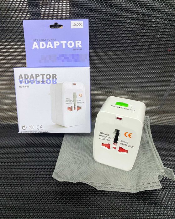 Universal Travel Plug Adapter – EU / UK / USA / AU / HK / CN, etc.64750566436867124