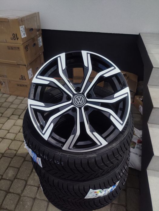 Nowe alufelgi felgi aluminiowe 17 5x100 57.1 Seat arona Leon Ibiza  VW tcross t cross TAIGO t-cross  polo golf roomster rapid