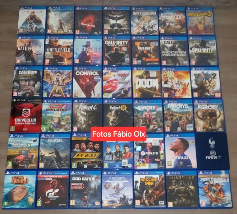 Jogos Ps4 Originais Novos & Usados Ler Anúncio ( Desde 10€)