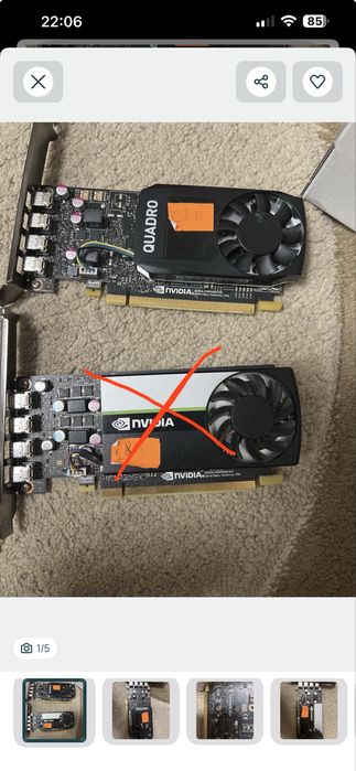 Видеокарта с Европы nvidia/Quadro