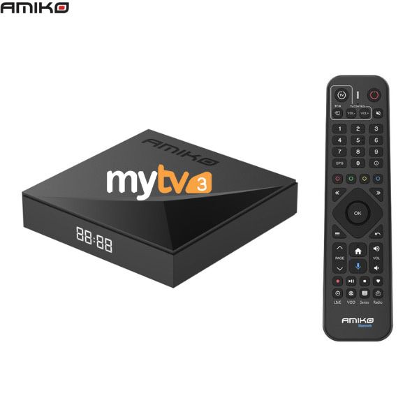 Recetor iptv Amiko A11 Gold Android 4k MyTV 3.