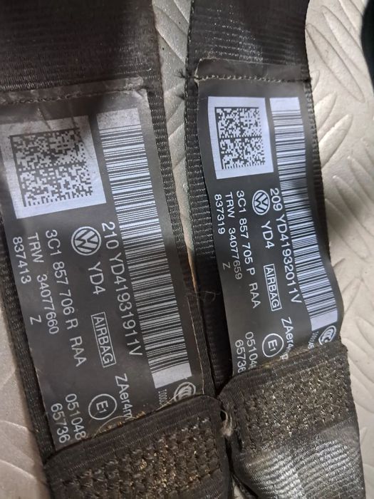 Pre-Tensor Cinto Vw Passat B7 B6 ref. 3C1857706R 3C1857706R