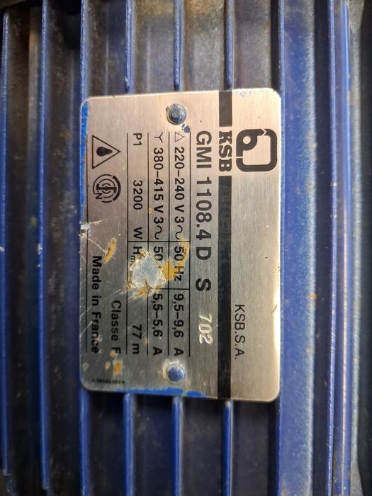 ł:KSB GMI 1108.4 D S
KSB GMI 1108.4 D S – pompa wielostopniowa
KSB GMI