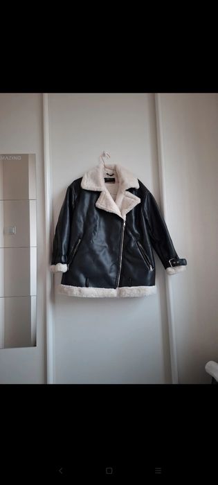 Kurtka ramoneska kożuszek damski roz.40/42