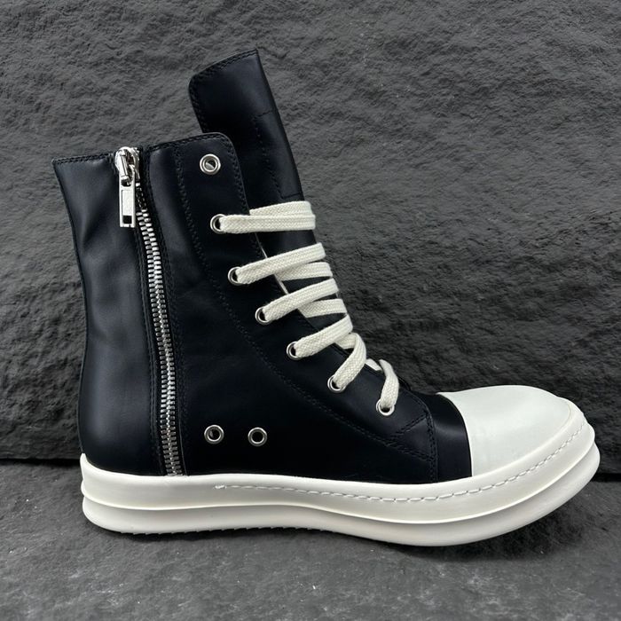 Нові Кеди Rick Owens Ramones High-Top Leather/37-44/Преміум якість!