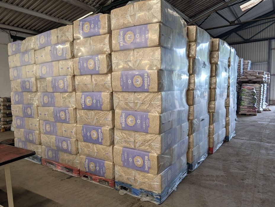 Ściółka lniana jopack 20 kg dla koni Kur