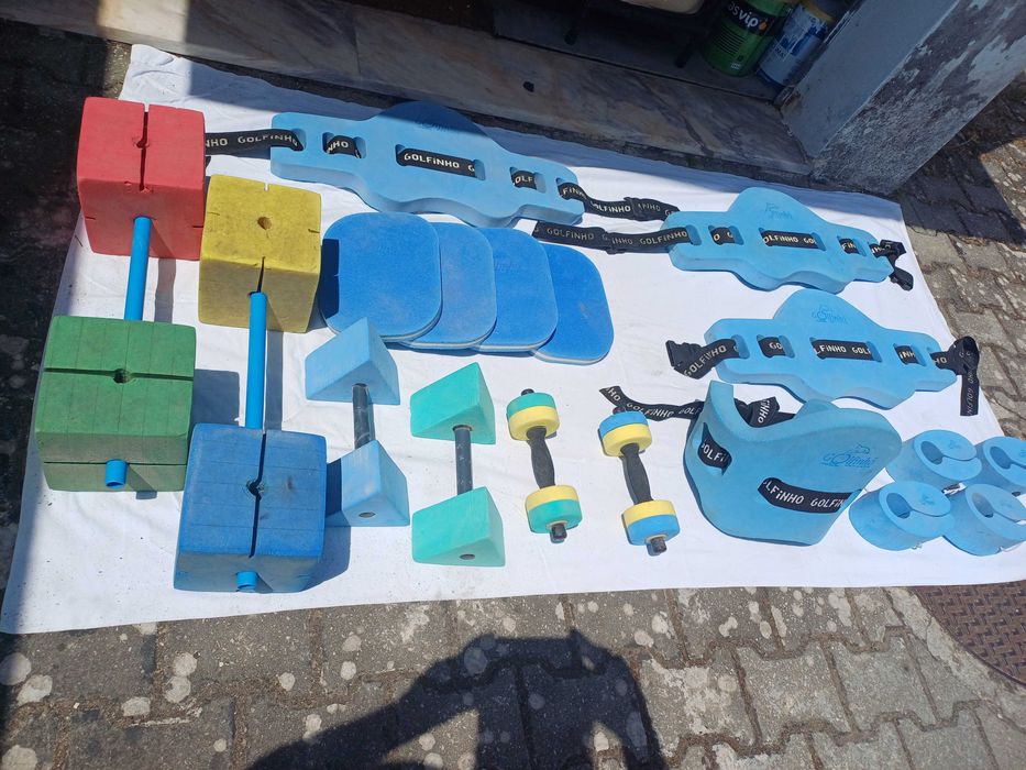 Acessórios Golfinho Sports para piscina 18 unidades