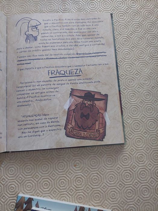 Livros colecção gravity falls