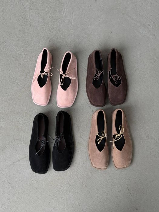 Балетки анатомічні,ЗАМША 2026