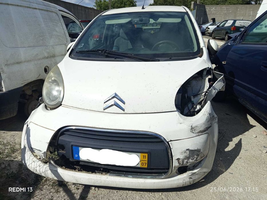Para peças Citroën C1 1.0 ano 2011