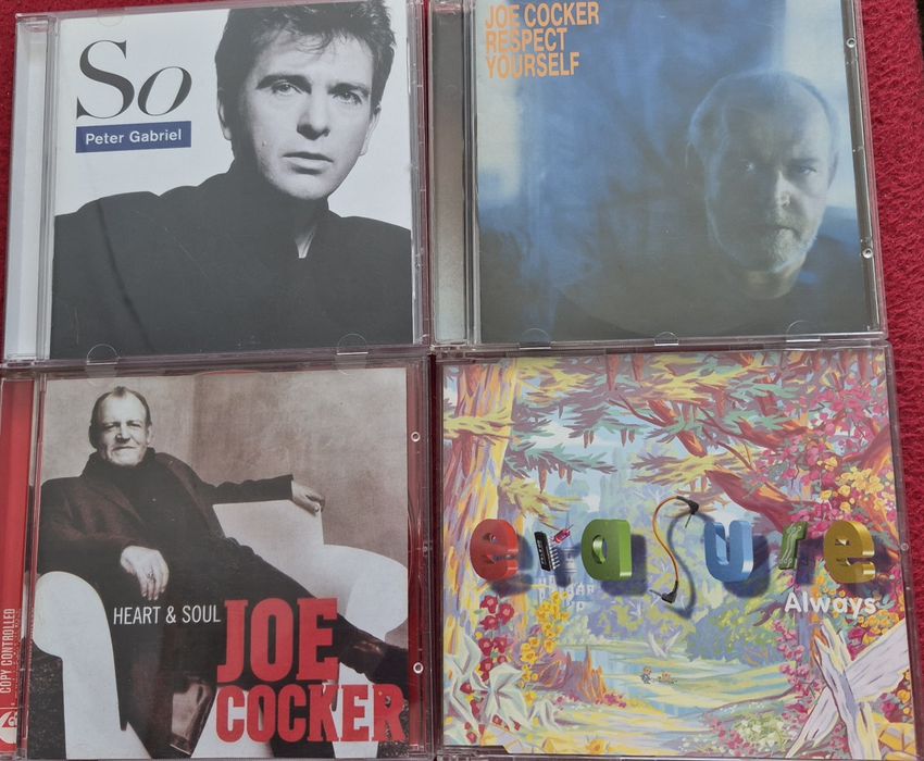 Peter Gabriel Joe Cocker Zestaw  4 Płyt CD plus Gratis