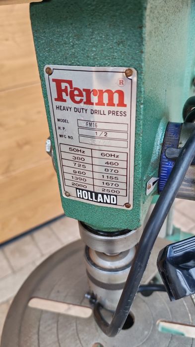 Wiertarka kolumnowa Ferm FM16