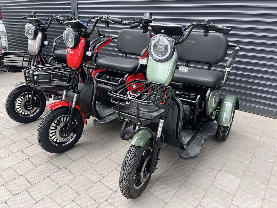 Доставка безкоштовна‼️трицикл1000wCORSO LOGAN