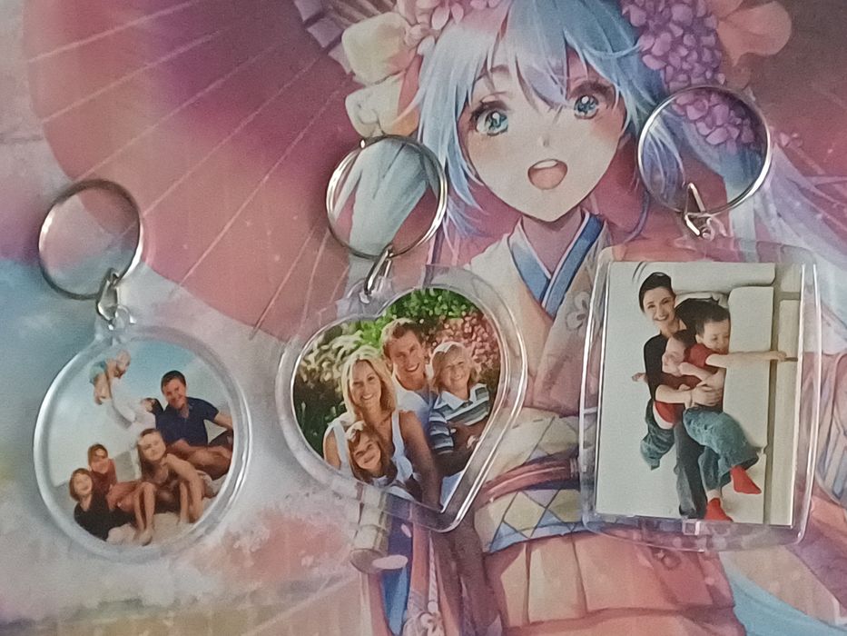 Брелок на замовлення; Брелок з вашим фото