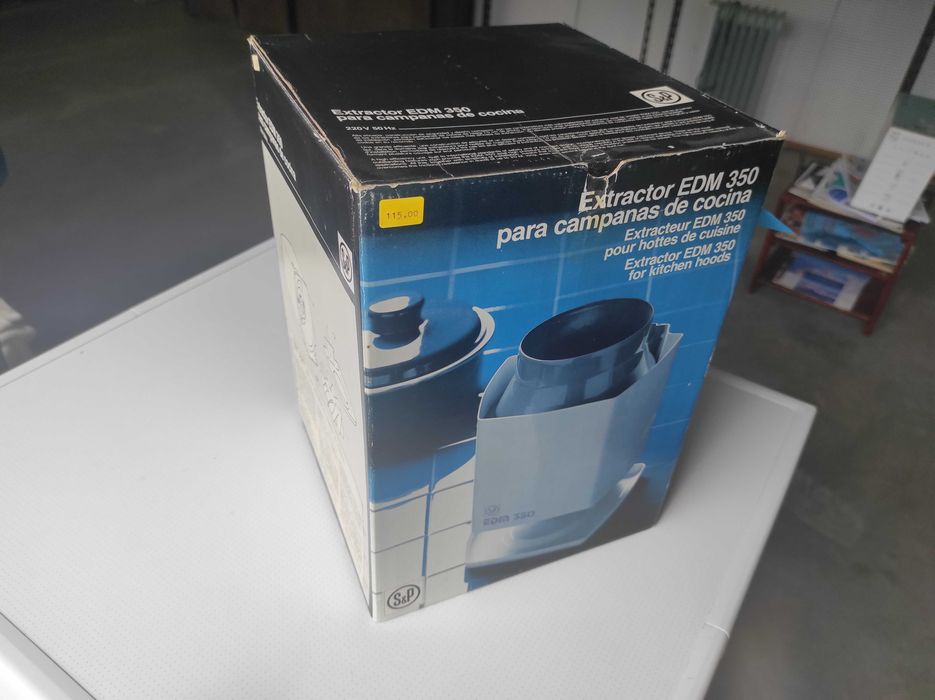 NOVO! Exaustor/extrator fumos (S&P EDM 350)