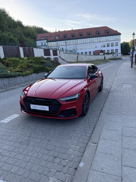 Auto do ślubu - Audi A7 S-line z kierowcą