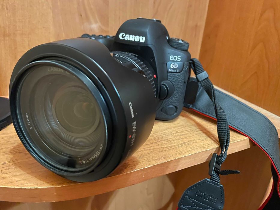 Фотоапарат Canon EOS 6D Mark II + два проф об’єктива + сумка Manfrotto