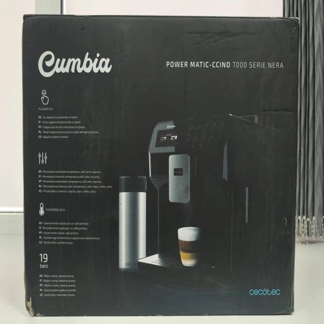 Кавомашина Cecotec Cumbia Power Matic-ccino 7000 Serie Nera