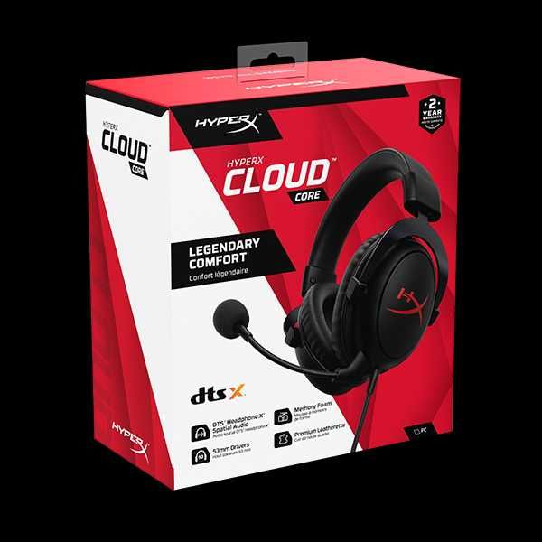 Навушники HyperX Cloud Core DTS Black