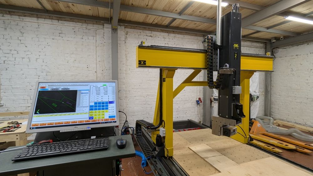 Станок чпу 5д. Пять осей фрезер!