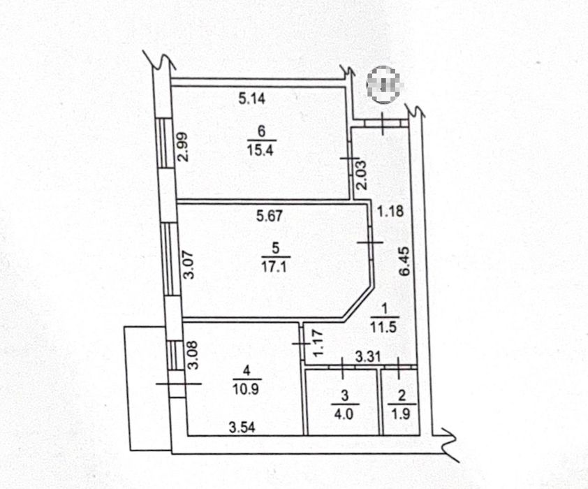 Продам простору 2к квартиру 62,5м2 в ЖК Парковий. Ремонт, меблі, є газ!