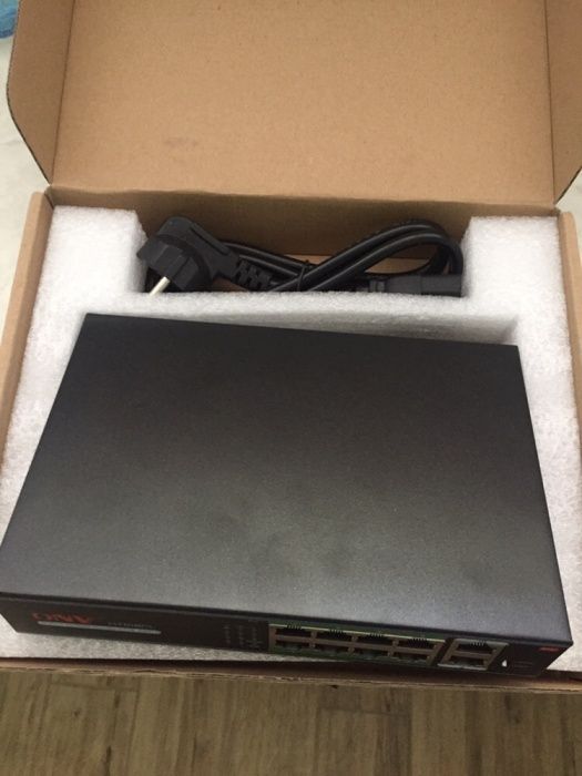 8 канальный POE коммутатор для ip камер PoE Switch ONV-H1108PSD