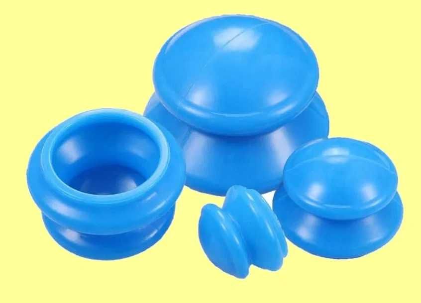 NOWE!!! Gumowe bańki chińskie lecznicze cellitu 4szt.