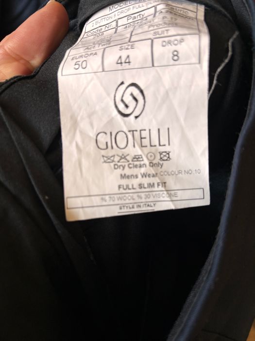 Костюм чоловічий Giotelli оригінал турецький