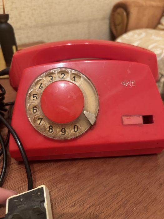 Телефон стационарный дисковый rwt