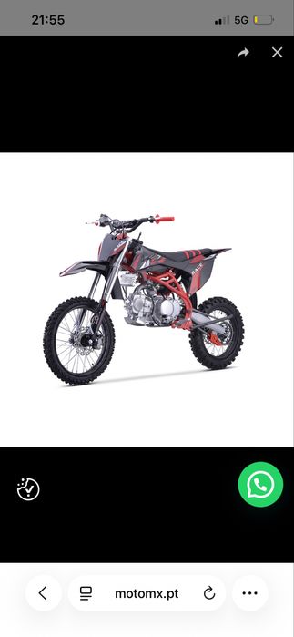 PitBike XL Tox Volcano 140cc