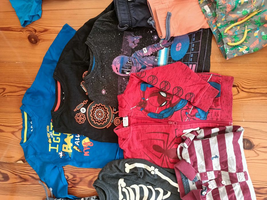 Paka ubrań chłopiec rozmiar 98 2-3 lata