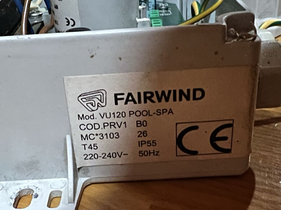Sterownik / Centralka do wanny hydromasaż Fairwind VU120 POOL-SPA