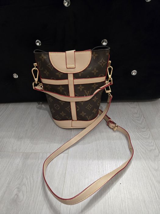 Louis Vuitton klasyczny brązowy worek