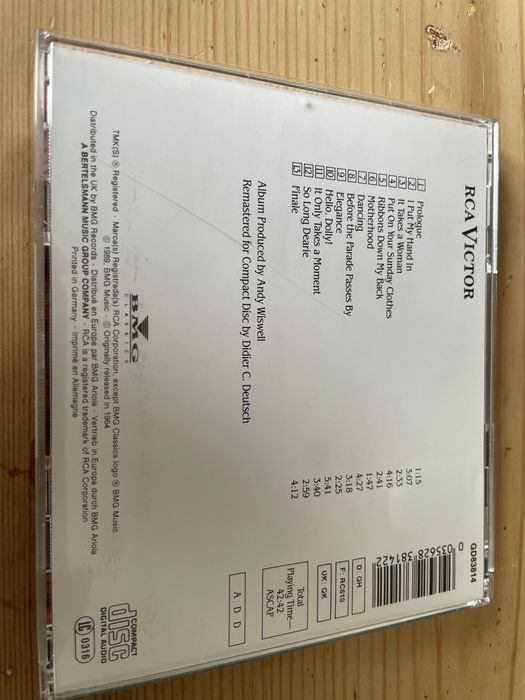 Hello Dolly soundtrack Broadway 1964 CD