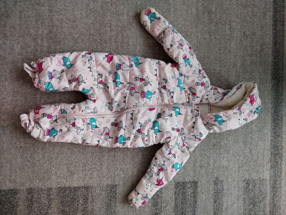 Kombinezon zimowy dla dziewczynki