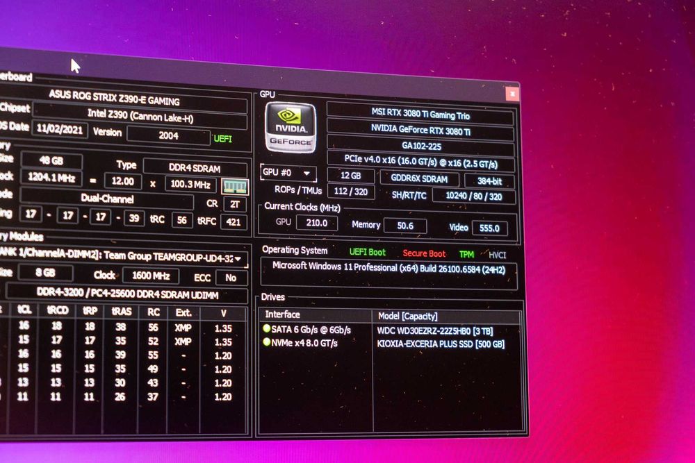 Setup Gaming Completo - RTX 3080 Ti | i9 9900K | 16GB + Periféricos